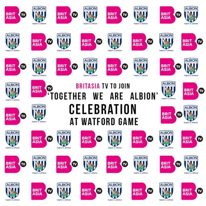 BRITASIA TV TO JOIN ‘TOGETHER WE ARE ALBION’ CELEBRATION AT WATFORD GAME