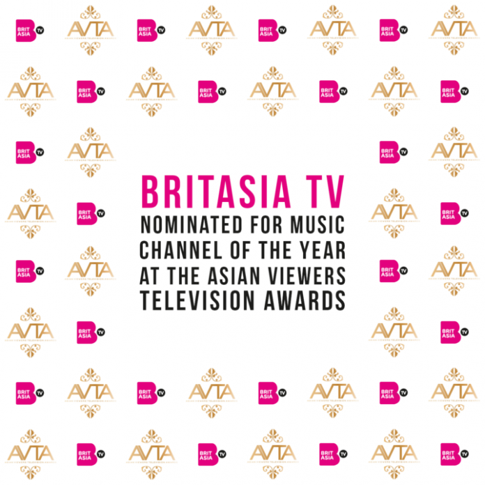 BRITASIA TV NOMINATED FOR MUSIC CHANNEL OF THE YEAR AT THE ASIAN VIEWERS TELEVISION AWARDS