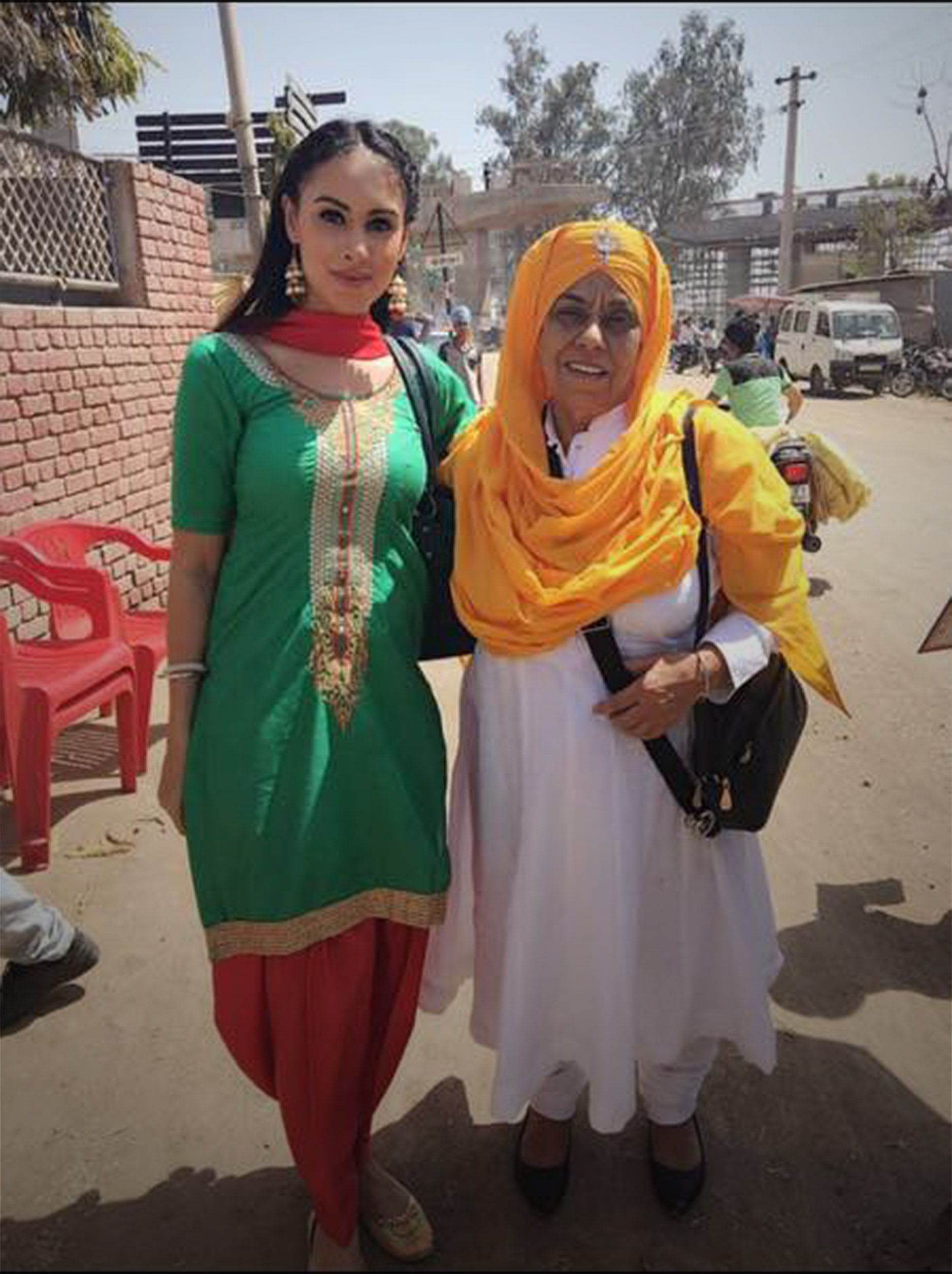 Deana Uppal with Nirmal in Hard Kaur