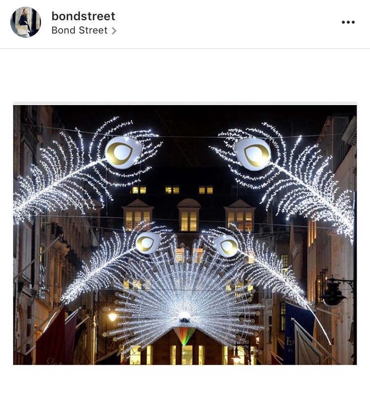 Bond Street’s Christmas Lights