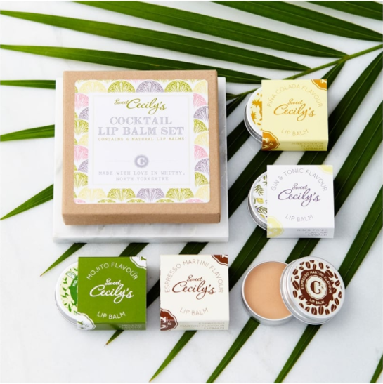 Sweet Cecily’s Cocktail Flavour Lip Balm Box