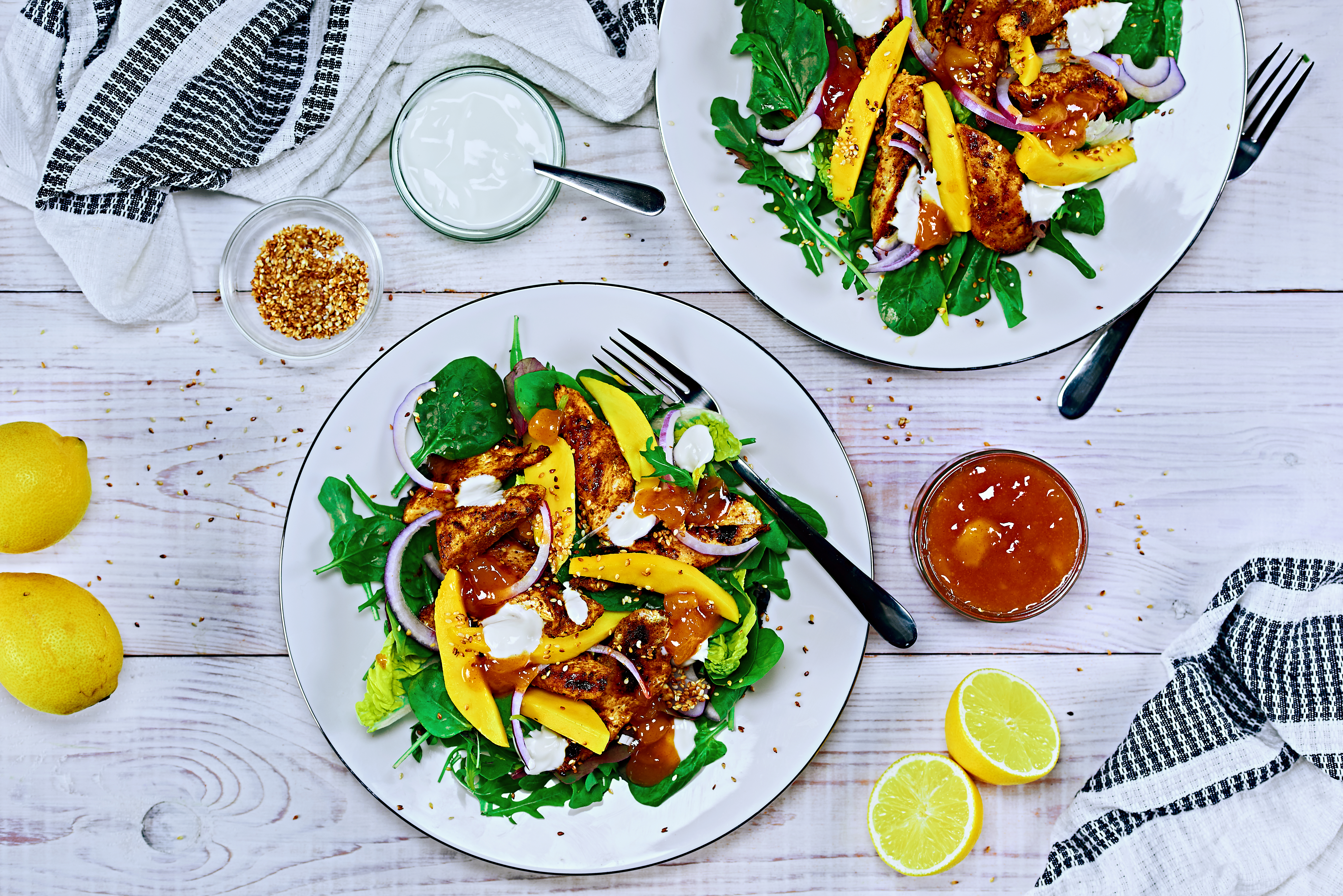 Curried Chicken and Mango Salad