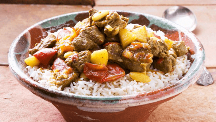 Lamb and Vegetables Curry  - indian meals