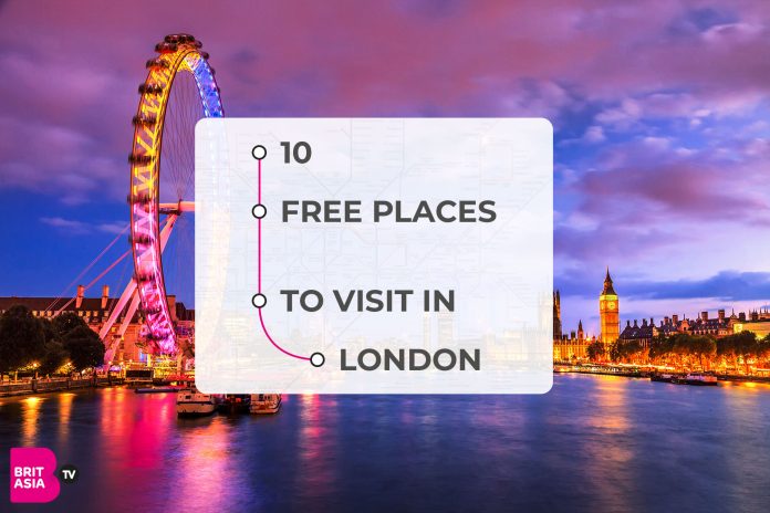 10 FREE PLACES TO VISIT IN LONDON