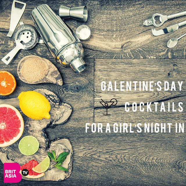 GALENTINE’S DAY COCKTAILS FOR A GIRL’S NIGHT IN