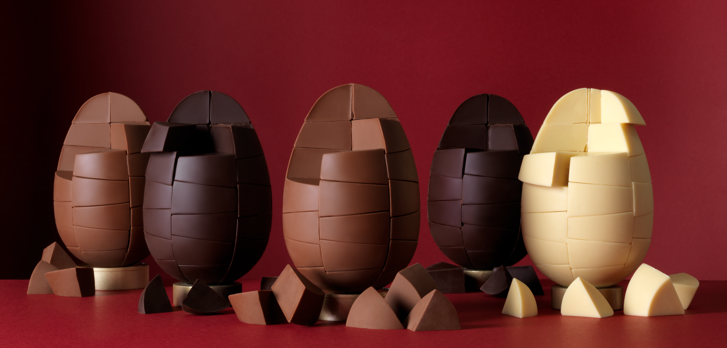 The Solid Chocolate Company Original Chocolate Eggs