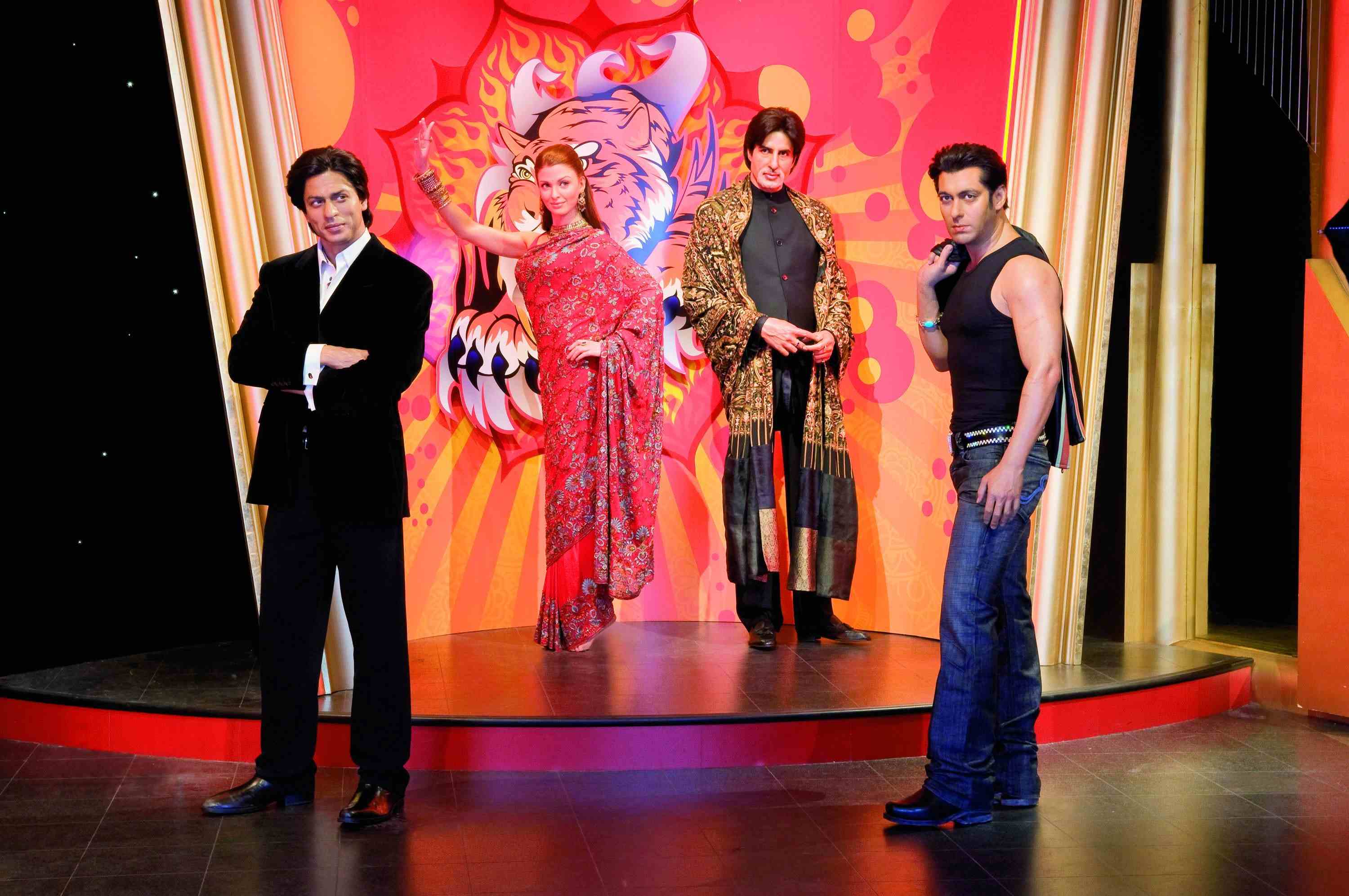 Bollywood stars at Madame Tussauds London