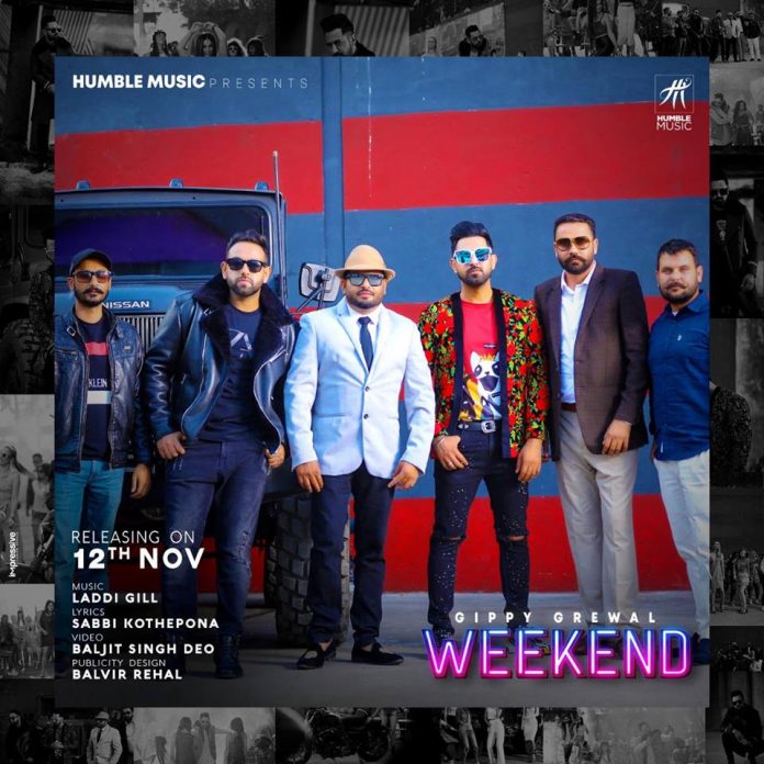 GIPPY GREWAL RELEASES A TEASER FOR HIS UPCOMING TRACK ‘WEEKEND’