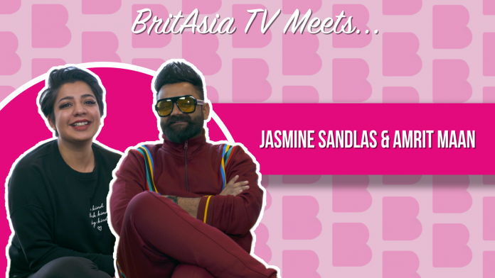 BRITASIA TV MEETS JASMINE SANDLAS AND AMRIT MAAN