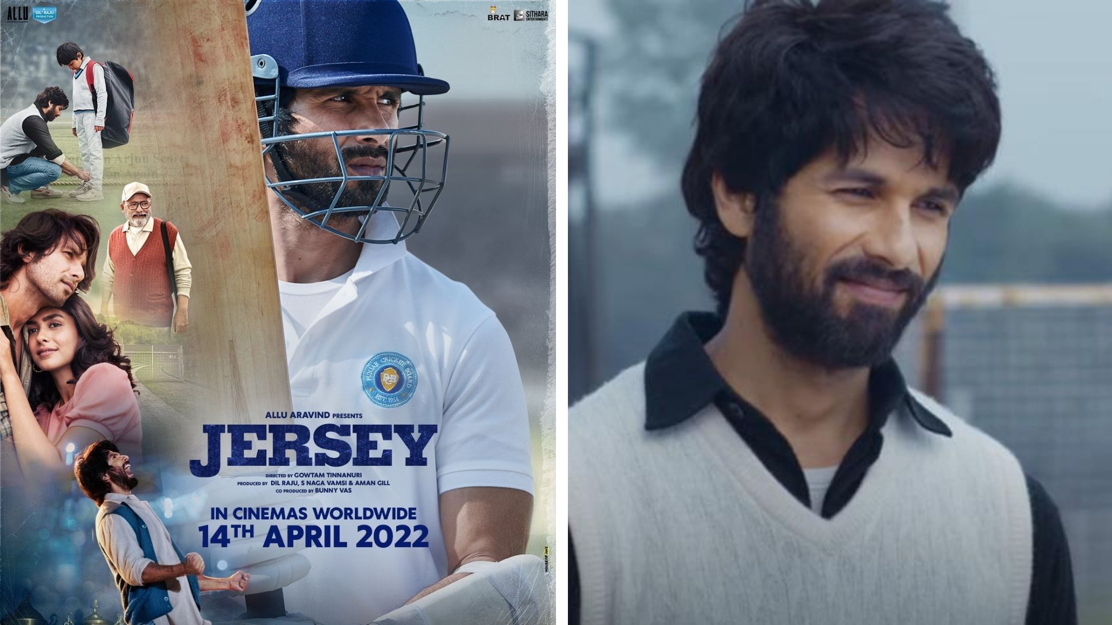 belangrijk Gedeeltelijk Extreme armoede Shahid Kapoor Unveils New Official Trailer for Sports Drama 'Jersey' -  BritAsia TV