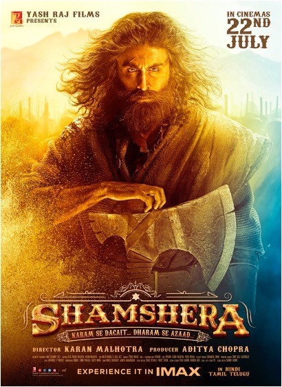 Shamshera Out In Cinemas July 22
