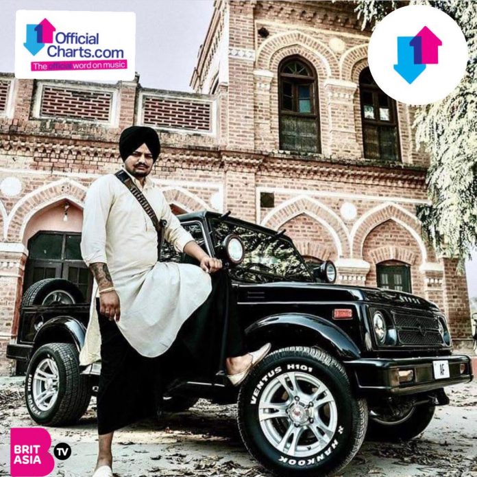Sidhu Moosewala Lands Number 1 Spot Of The Official Punjabi Chart Show