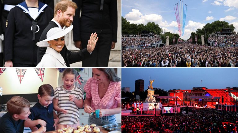 Platinum Jubilee: From Paddington to the return of the Sussexes – memorable moments from the weekend