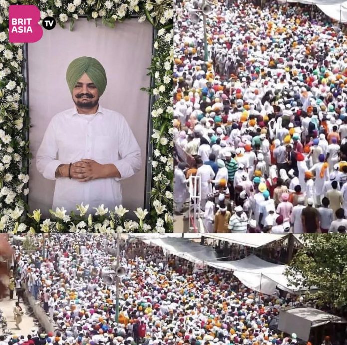 Over 250,000 attend the final prayers for Sidhu Moosewala