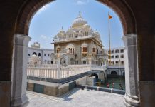 Film crew shooting at Gurdwara Panja Sahib in Pakistan with shoes on sparks outrage among Sikhs