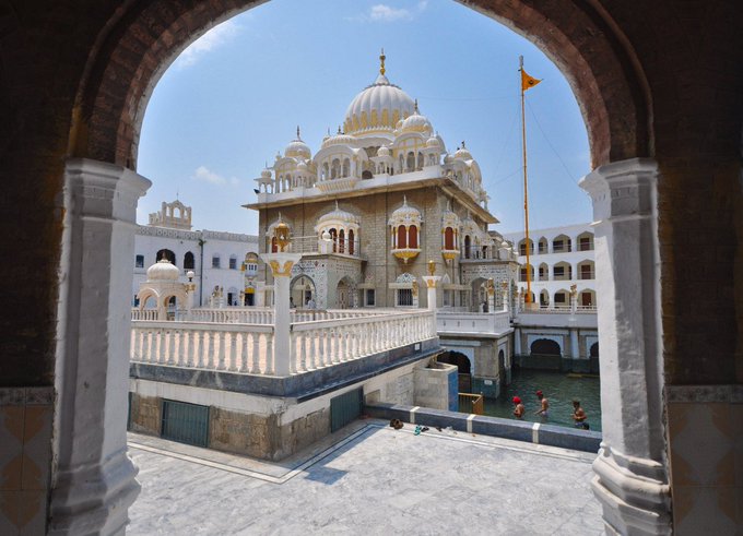 Film crew shooting at Gurdwara Panja Sahib in Pakistan with shoes on sparks outrage among Sikhs