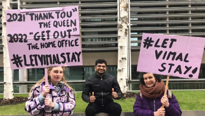 Vimal Padnya was lauded by the late Queen's representative for his services over the Covid During the pandemic, he was employed as a local shopkeeper and is said to have worked tirelessly by dedicating every waking hour to ensure those in self-isolation