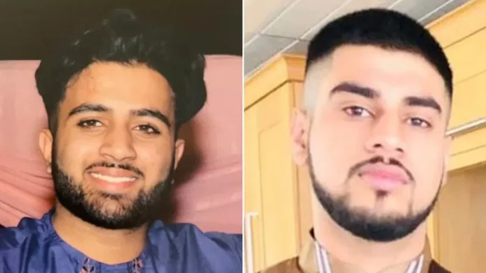 Hashim Ijazuddin (left) and Saqib Hussain, both from Banbury, died at the scene