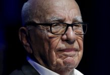 Media mogul Rupert Murdoch says he is stepping down as chairman of Fox and News Corp, with his son Lachlan to head both companies.