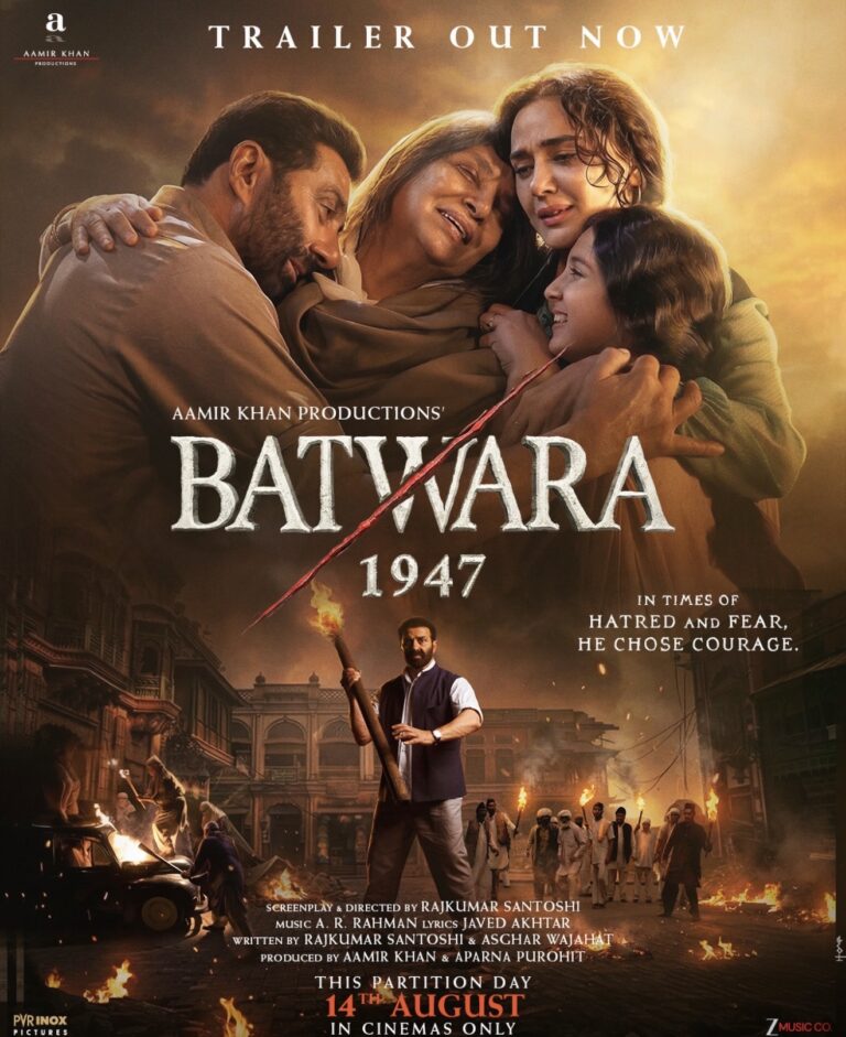 Batwara 1947 Trailer Unveiled Ahead of Worldwide Release